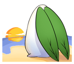 Snow Rabbit-Dango sticker #13098190