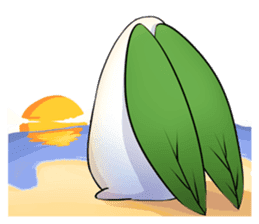 Snow Rabbit-Dango sticker #13098190