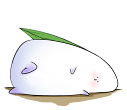 Snow Rabbit-Dango sticker #13098194