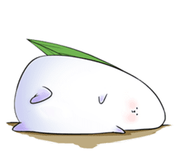 Snow Rabbit-Dango sticker #13098194