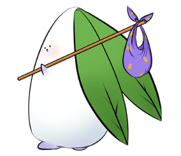 Snow Rabbit-Dango sticker #13098196