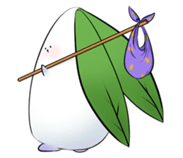 Snow Rabbit-Dango sticker #13098196