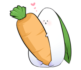 Snow Rabbit-Dango sticker #13098198