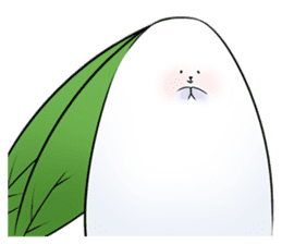 Snow Rabbit-Dango sticker #13098199