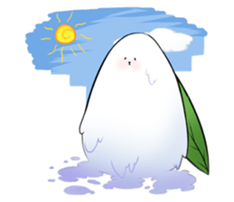 Snow Rabbit-Dango sticker #13098200