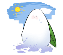 Snow Rabbit-Dango sticker #13098200