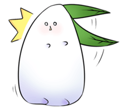 Snow Rabbit-Dango sticker #13098201