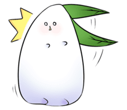 Snow Rabbit-Dango sticker #13098201