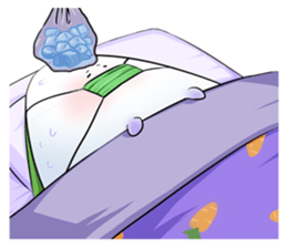 Snow Rabbit-Dango sticker #13098205