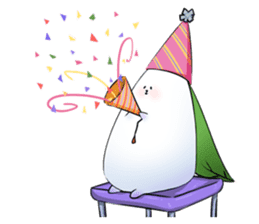 Snow Rabbit-Dango sticker #13098206