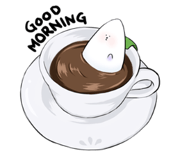 Snow Rabbit-Dango sticker #13098213