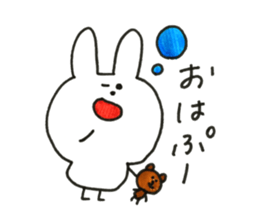 rabbit chan.1 sticker #13098734