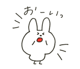 rabbit chan.1 sticker #13098736