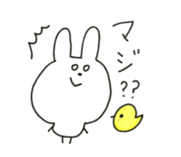 rabbit chan.1 sticker #13098738