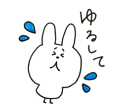 rabbit chan.1 sticker #13098742