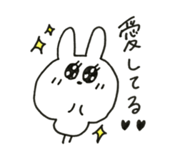rabbit chan.1 sticker #13098743