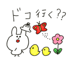 rabbit chan.1 sticker #13098759