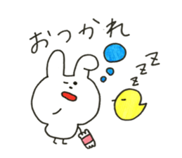 rabbit chan.1 sticker #13098767