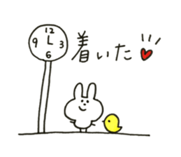 rabbit chan.1 sticker #13098772