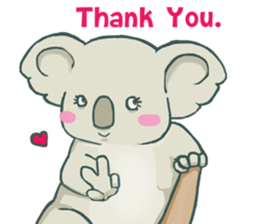 Bad luck Koala sticker #13099617
