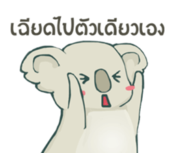 Bad luck Koala sticker #13099624