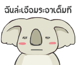 Bad luck Koala sticker #13099637