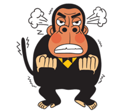 Monkey jung sticker #13099902