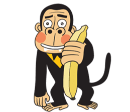 Monkey jung sticker #13099904