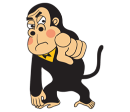 Monkey jung sticker #13099911