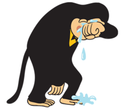 Monkey jung sticker #13099915