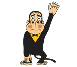 Monkey jung sticker #13099917