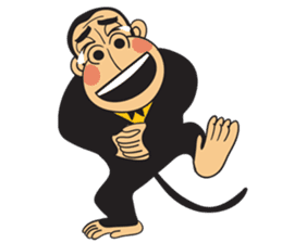 Monkey jung sticker #13099919