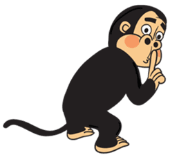 Monkey jung sticker #13099926