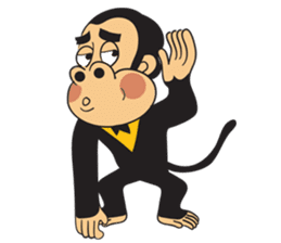 Monkey jung sticker #13099928