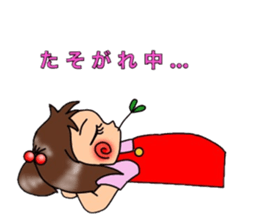 showa exotic girls sticker #13100115