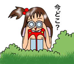 showa exotic girls sticker #13100119