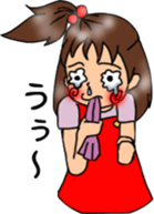 showa exotic girls sticker #13100127