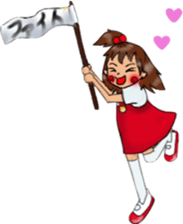 showa exotic girls sticker #13100134