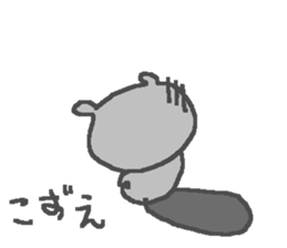 Kozue cute bear stickers! sticker #13100446