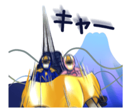 FUJI-Q HIGHLAND LOCAL HERO "HIGHLANDER" sticker #13101789