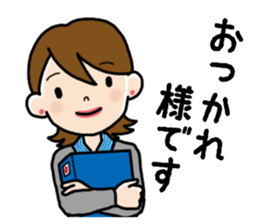 Go the Lady sticker #13102150