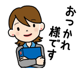 Go the Lady sticker #13102150