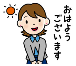 Go the Lady sticker #13102152