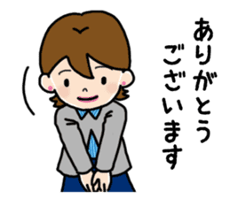 Go the Lady sticker #13102161