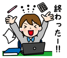 Go the Lady sticker #13102164