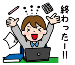 Go the Lady sticker #13102164