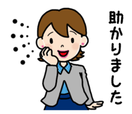 Go the Lady sticker #13102167