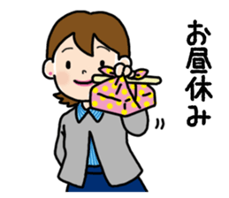 Go the Lady sticker #13102173