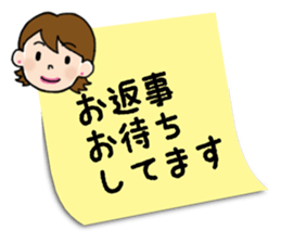 Go the Lady sticker #13102176