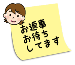 Go the Lady sticker #13102176